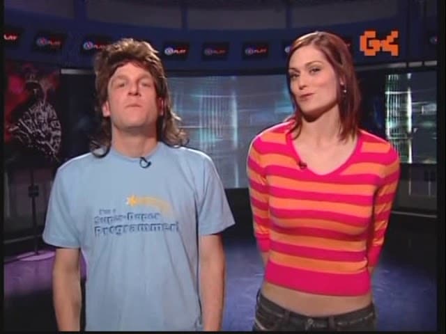 X play hosts Adam Sessler and Morgan Webb