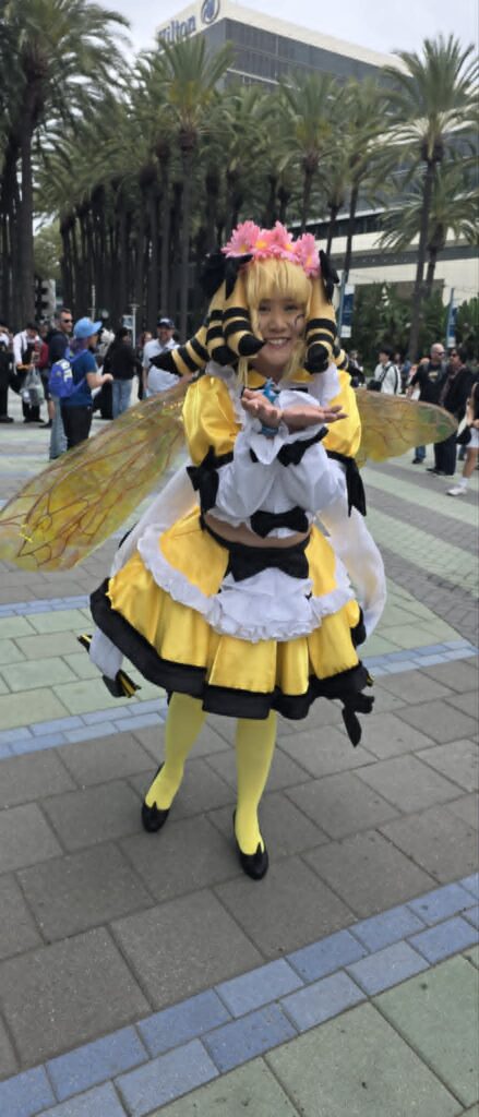 Photo of a cosplayer 